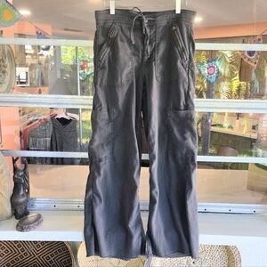 American Eagle Outfitters Charcoal Wide Leg Pants